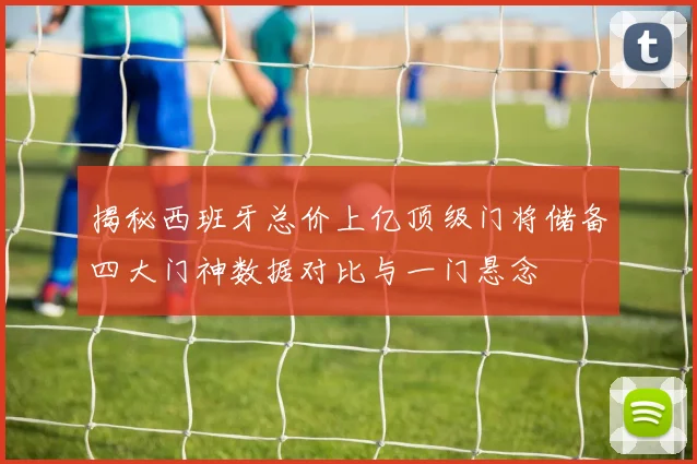 揭秘西班牙总价上亿顶级门将储备四大门神数据对比与一门悬念
